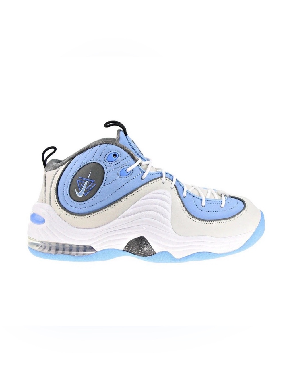 Social Status x Nike Air Penny 2 Men’s  Athletic Shoes in White and Light Blue